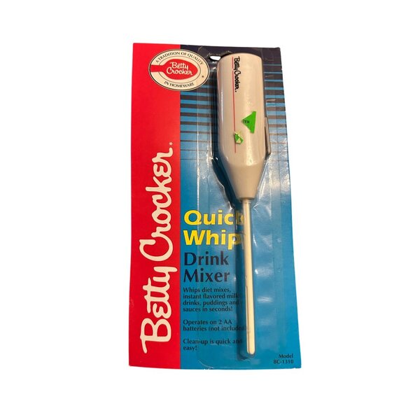 Betty Crocker Quick Whip Drink Mixer BC-1310 Handheld - Picture 2 of 3